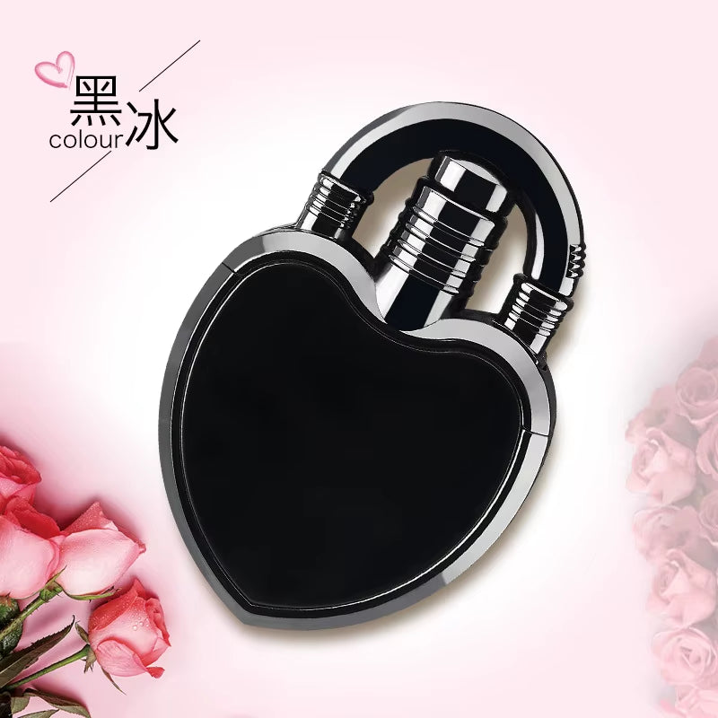 NEW Jet Lighter Love Heart Shape Butane Turbine Torch Lighter Red Flame 1300 C Windproof Inflatable Gas Lighter Gadget