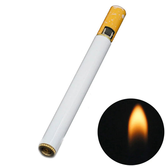 2024 New Creative Torch Lighter Refillable Turbo Butane Gas Lighter Mini Portable Flame Lighter Men Smoking Accessories